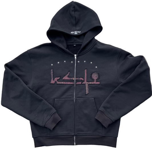 ORIENTAL ZIPPER BLACK