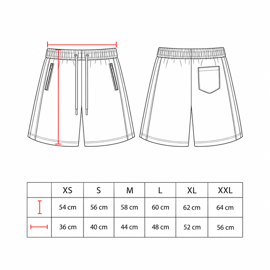 BORDEAUX MESH SHORTS
