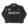 POLO LONGSLEEVE BLACK
