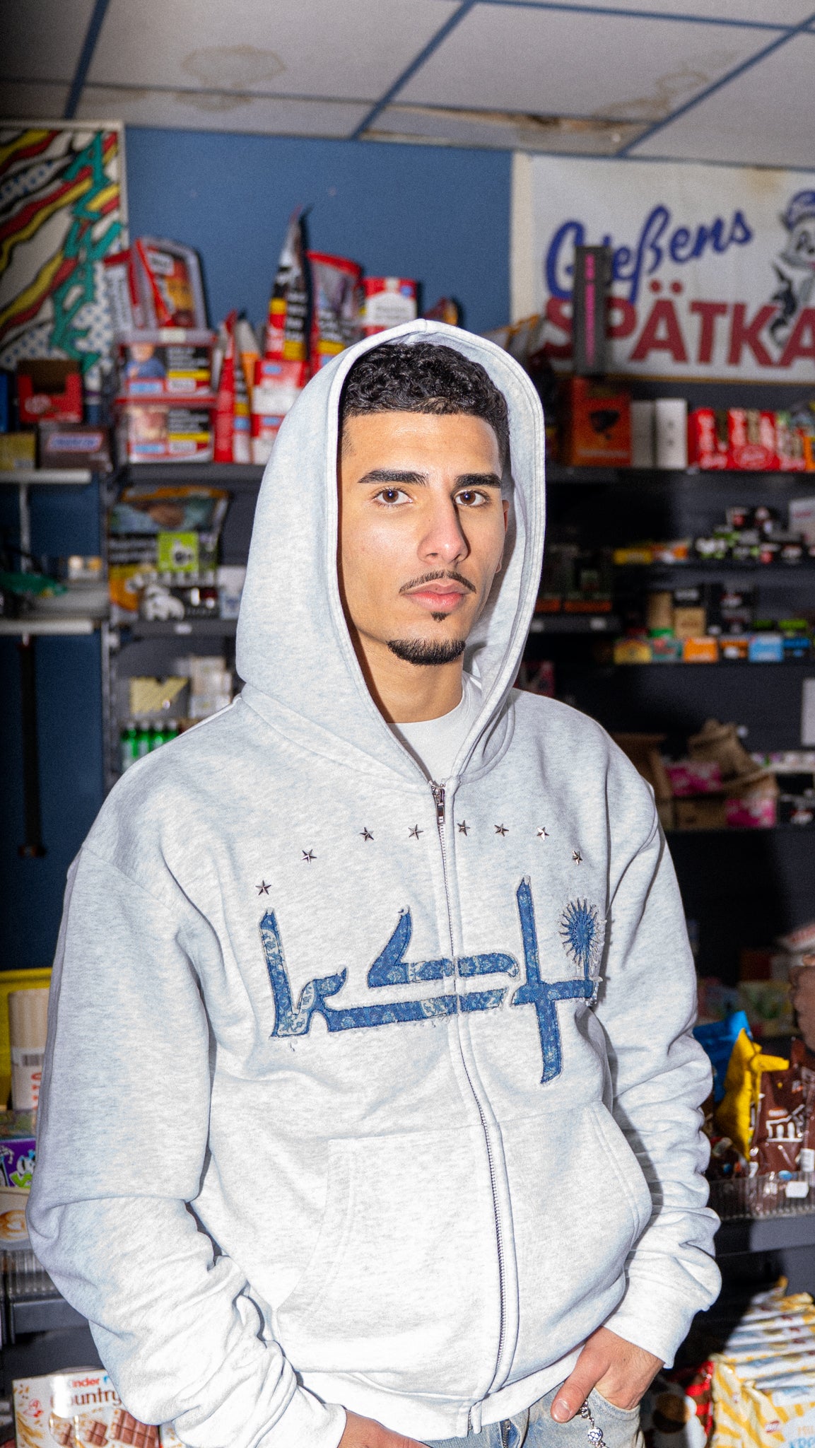 ORIENTAL ZIPPER GREY