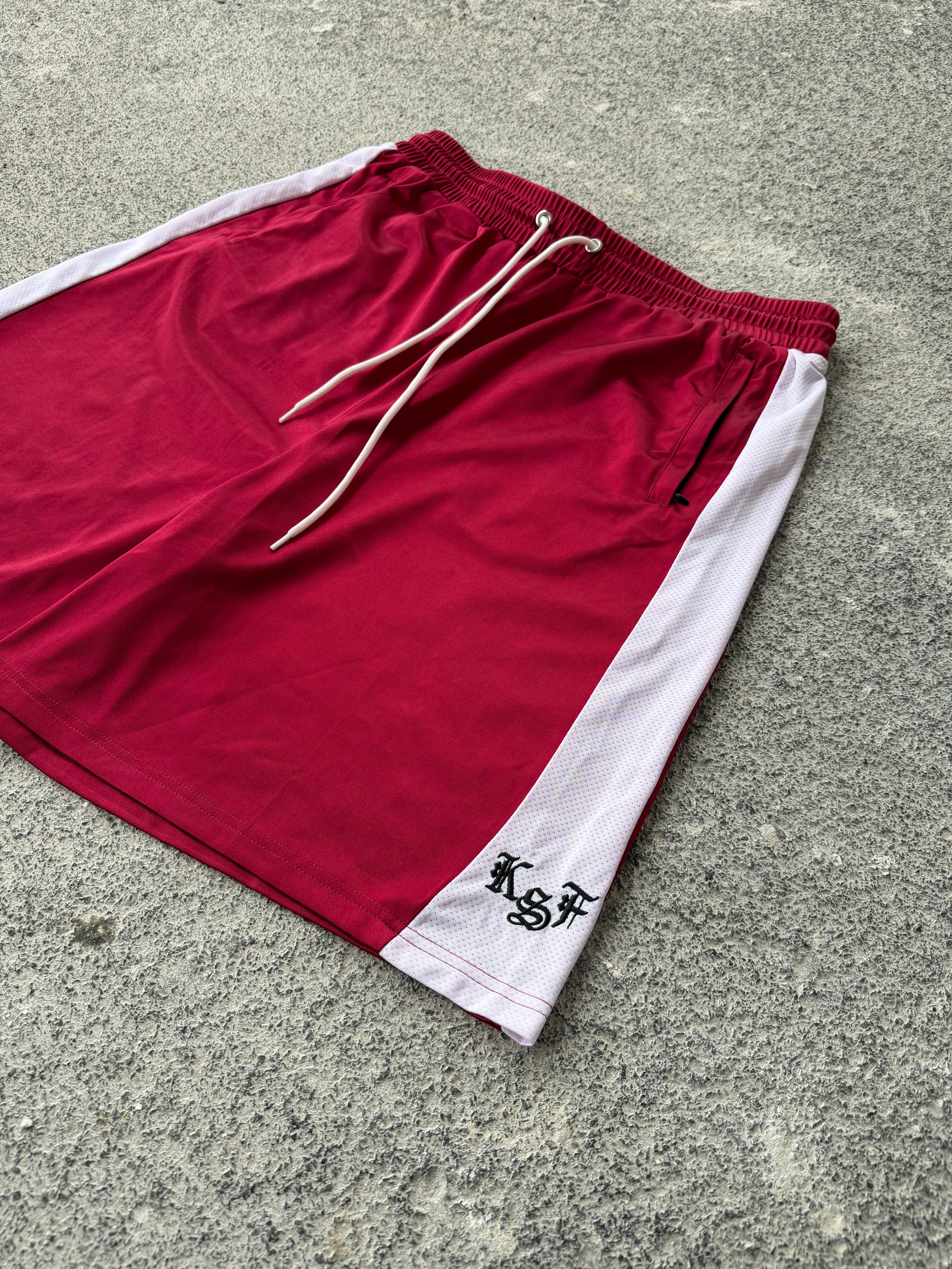 BORDEAUX MESH SHORTS